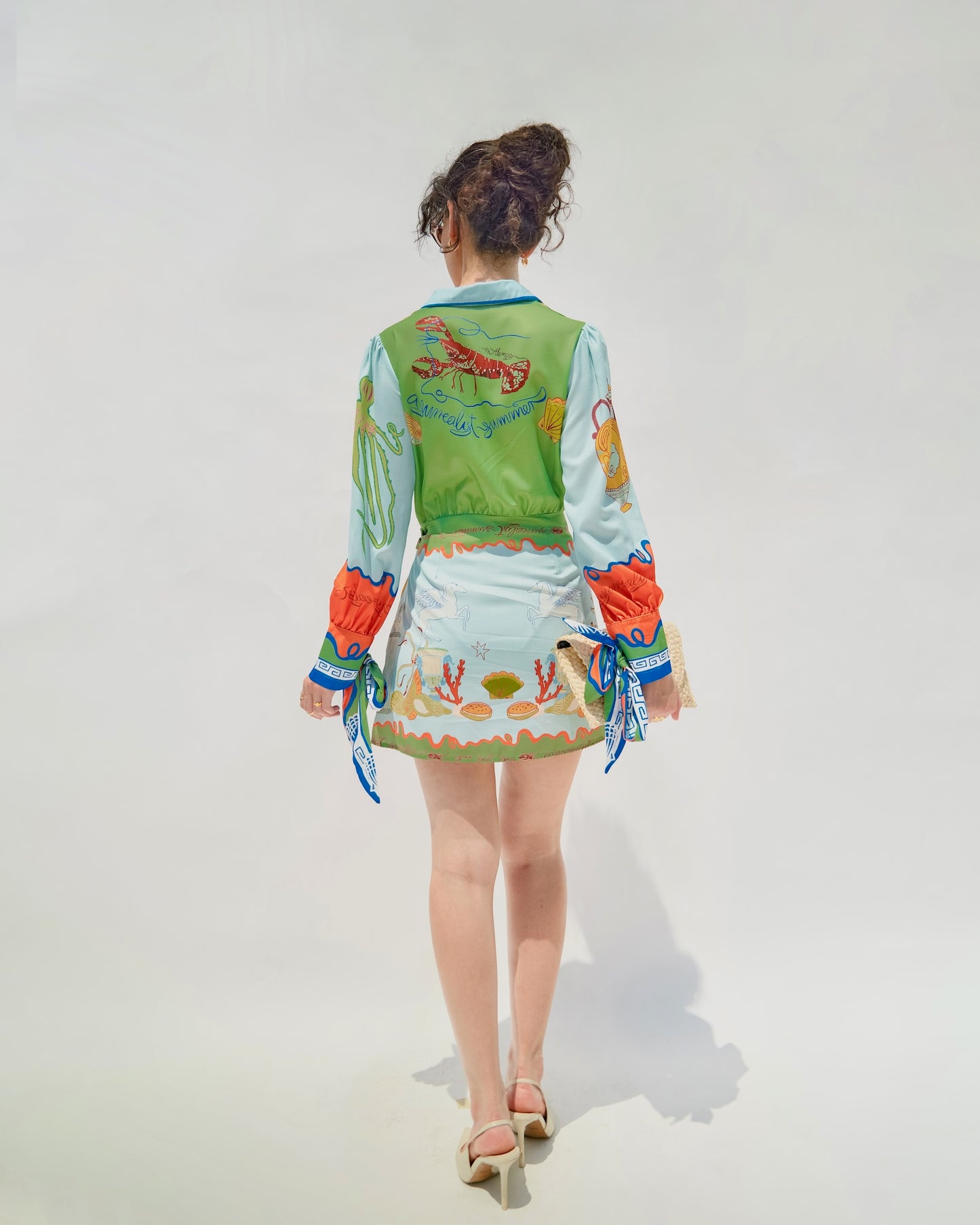 Enchanted Tides Mini Dress