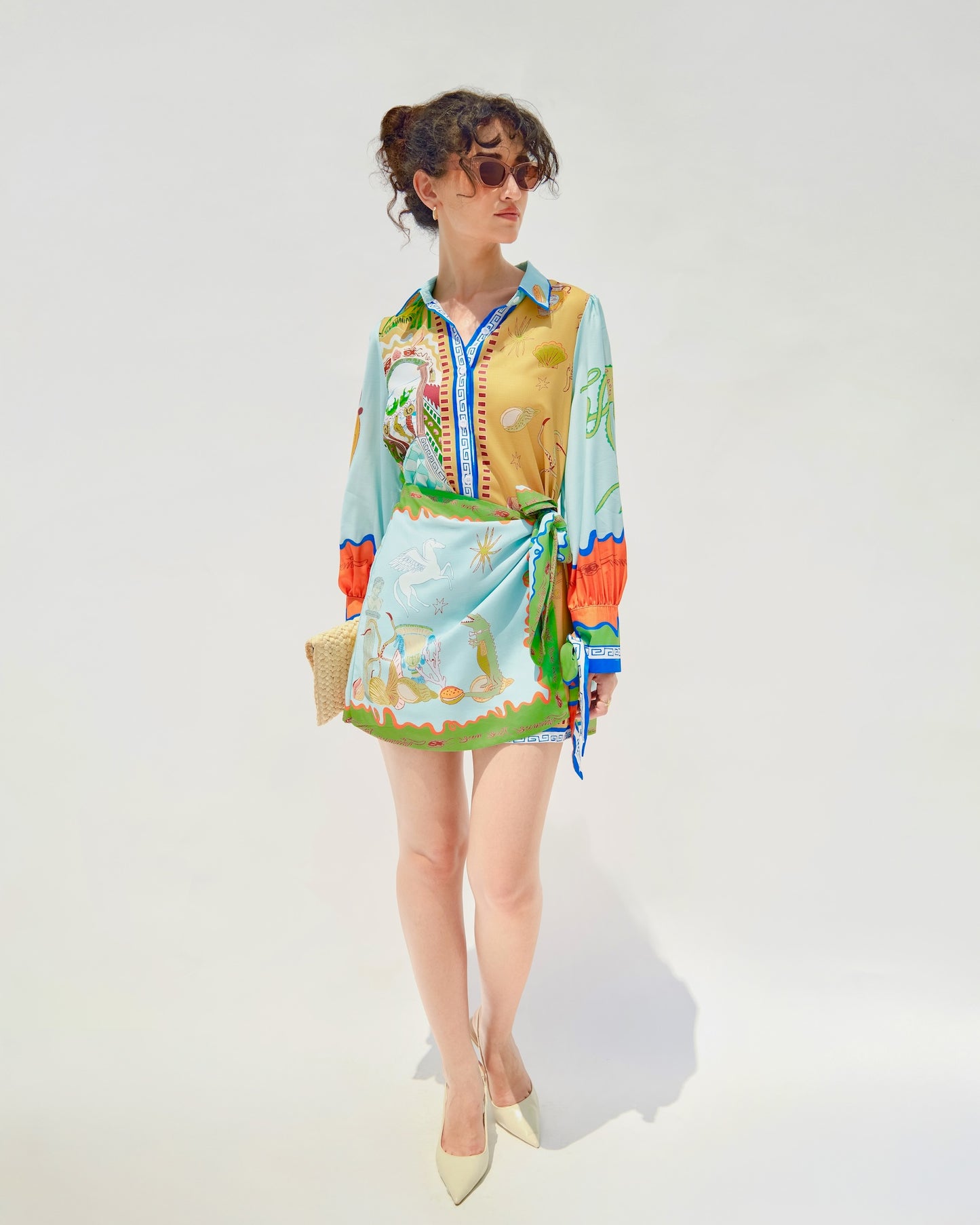 Enchanted Tides Mini Dress
