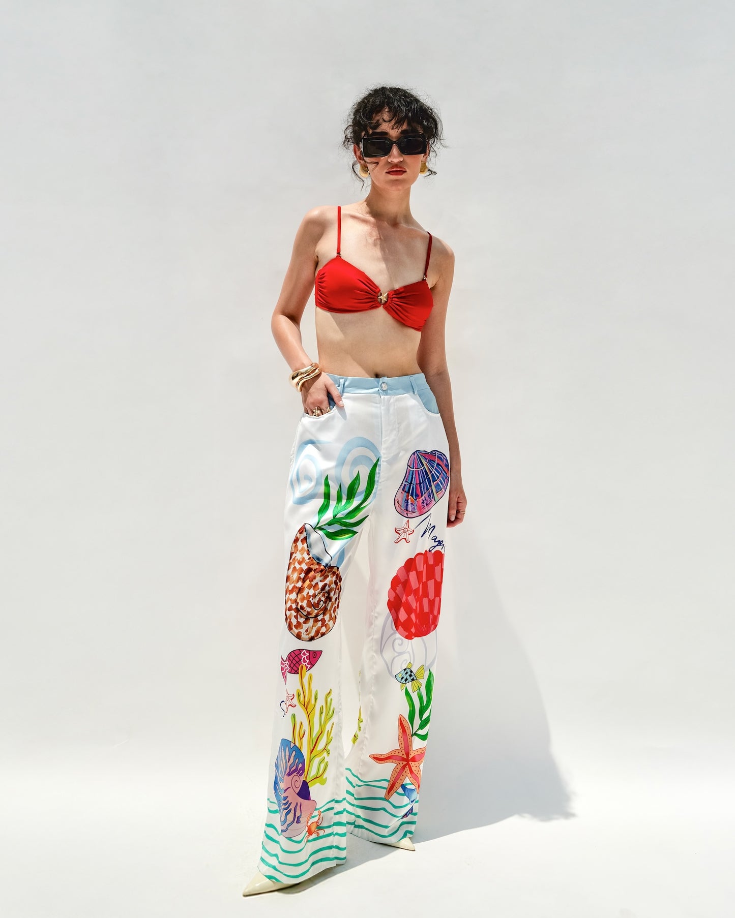 Aqua Fiesta Pants