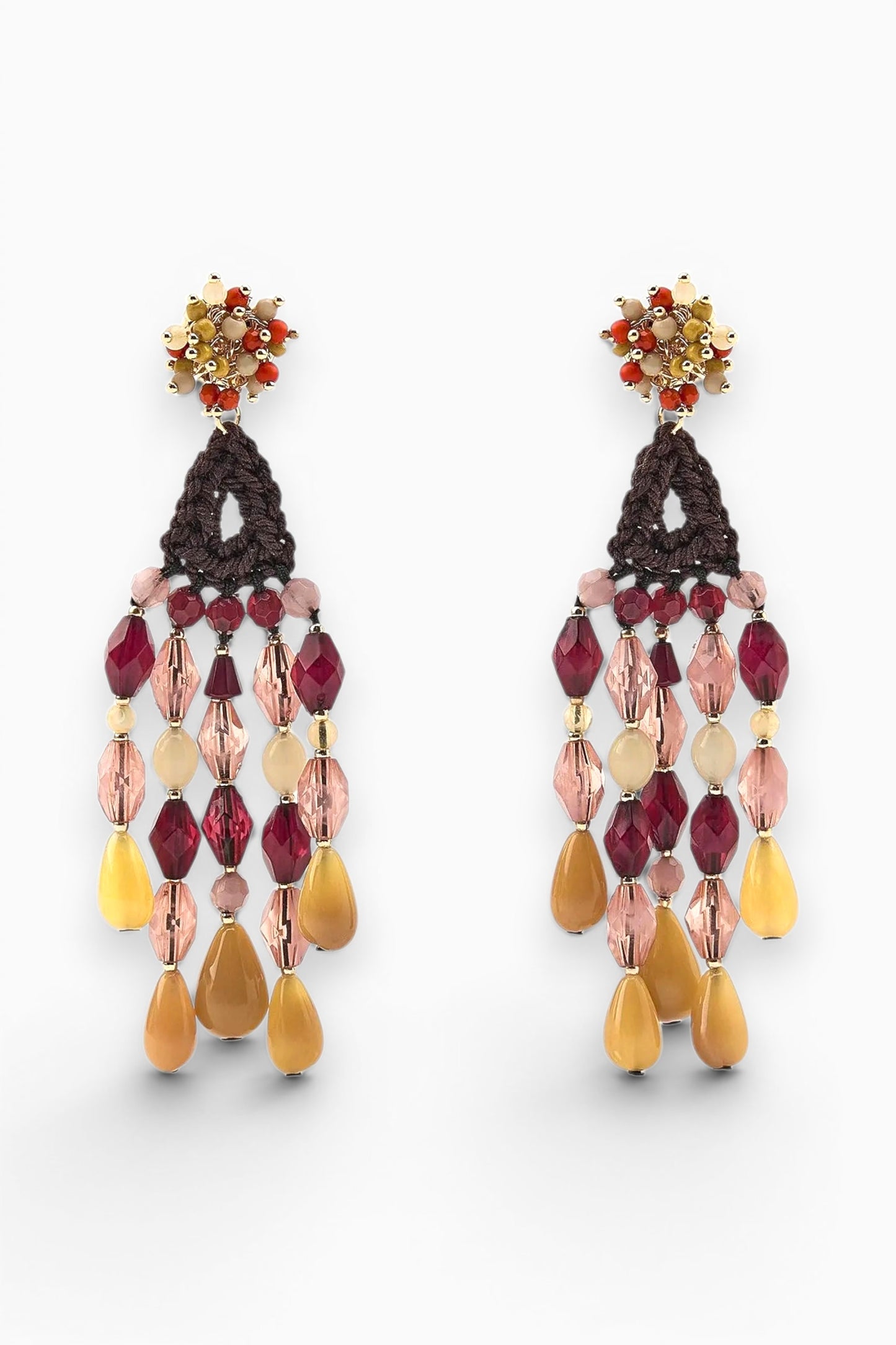 Carmine Earrings