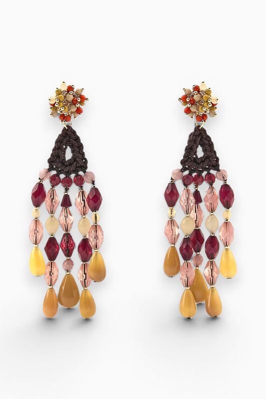 Carmine Earrings